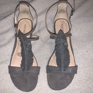 Nine West embellished sandals